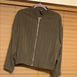 Soho Olive Textured Jacket